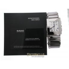 Rado Integral Chronograph Platinum-tone Ceramic ref. R20591102 nuovo full set